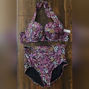 NWT Adore Me Floral Bikini Set
